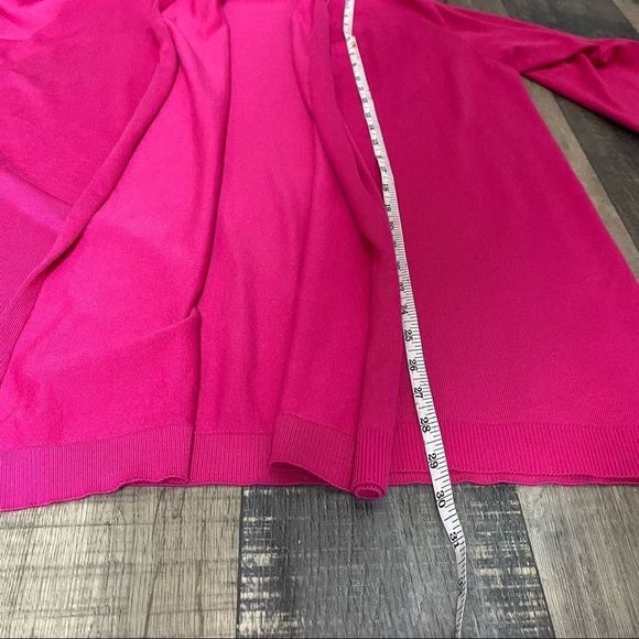 Roamans Plus Size Long Mid Weight Puff Sleeve Open Cardigan NWOT - Picture 11 of 11